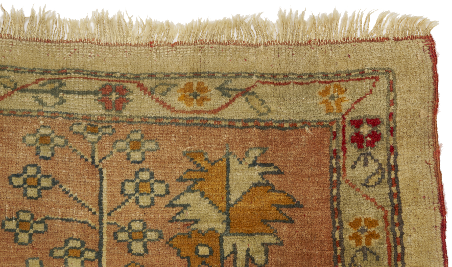 Lot 254: Turkish Oushak Room Sized Carpet, 10 x 12
