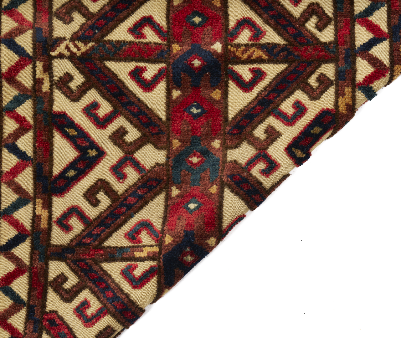 Lot 255: Full Yomud Tent Band & Yomud Tent Band Fragment