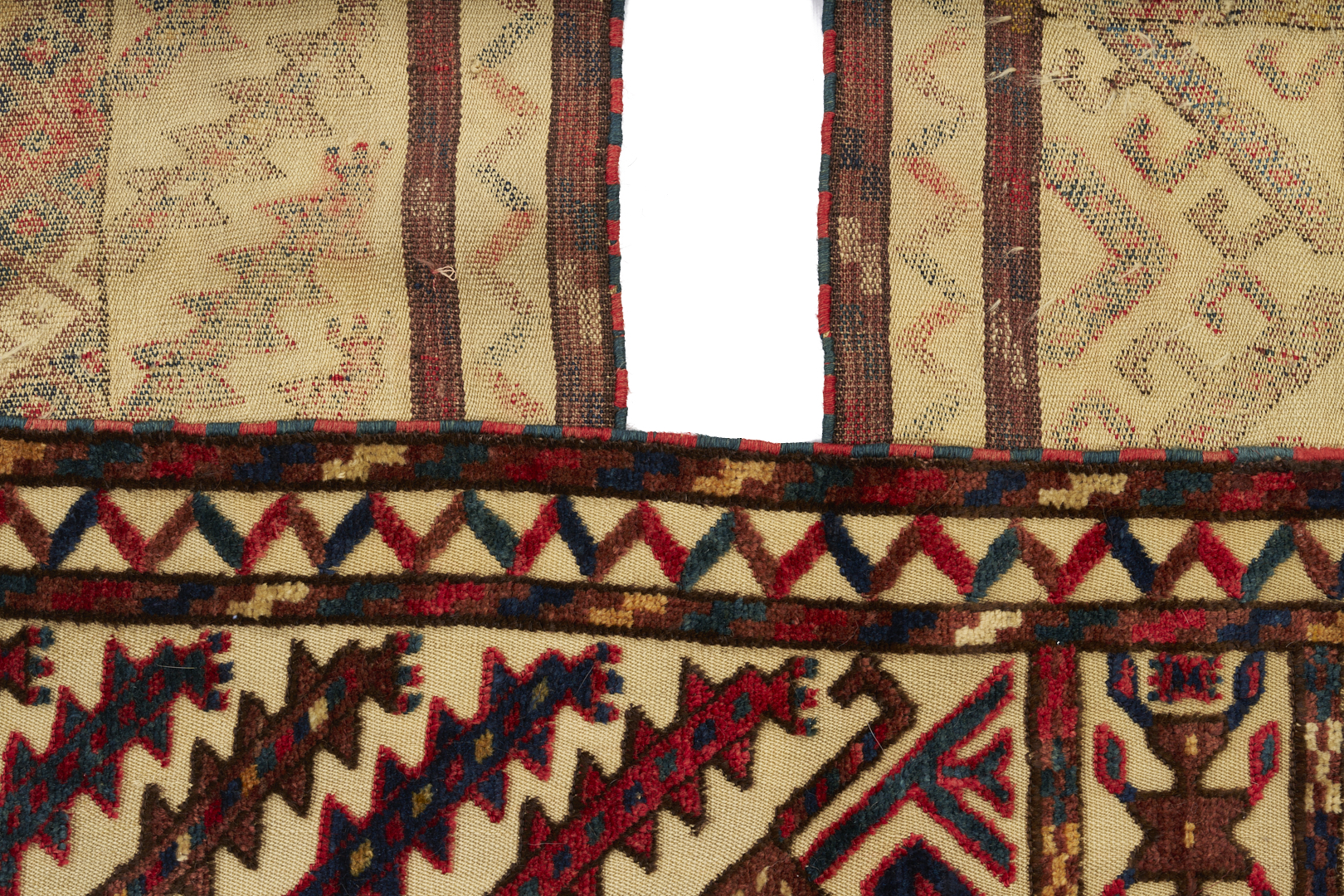 Lot 255: Full Yomud Tent Band & Yomud Tent Band Fragment