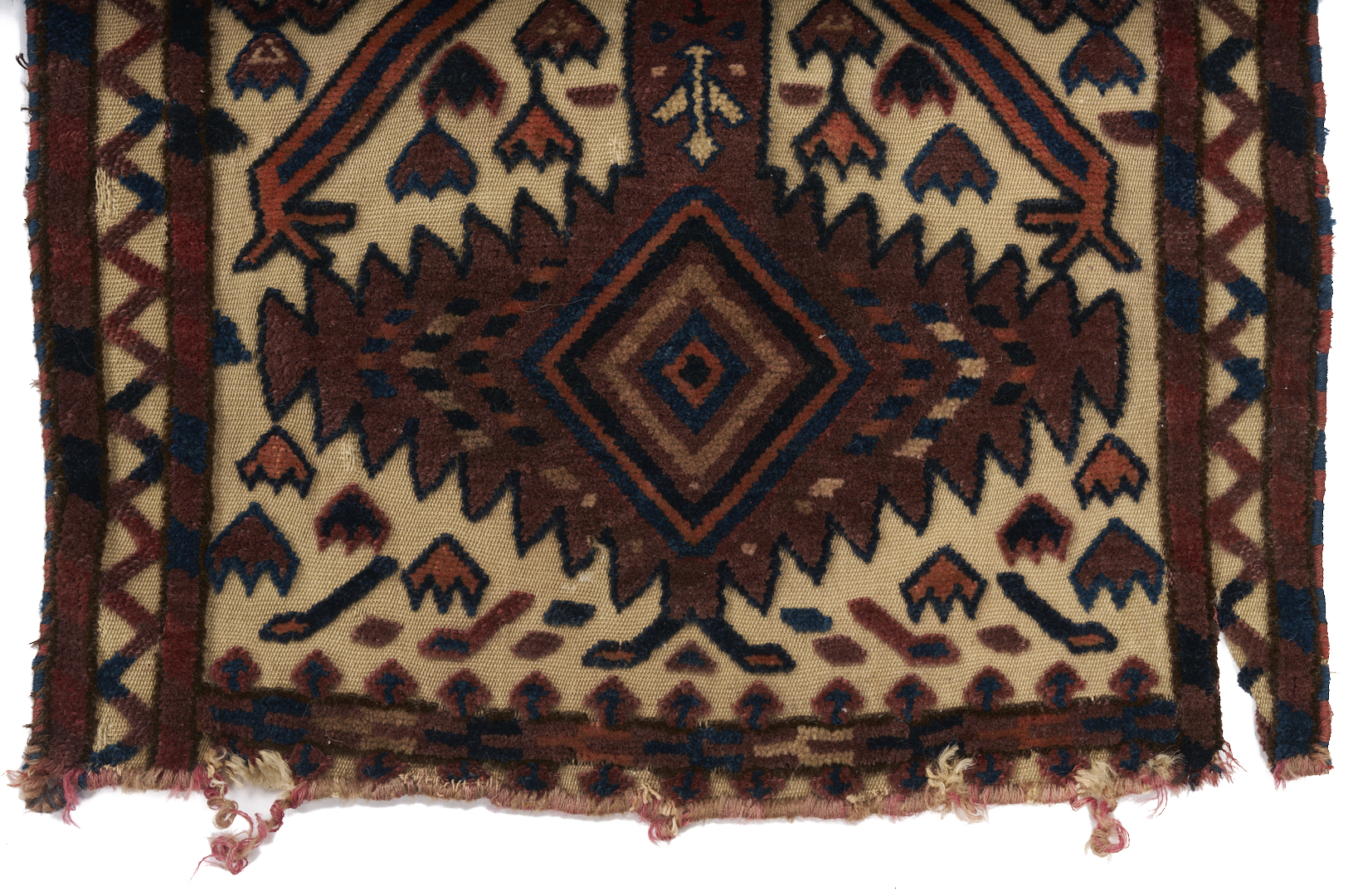 Lot 255: Full Yomud Tent Band & Yomud Tent Band Fragment