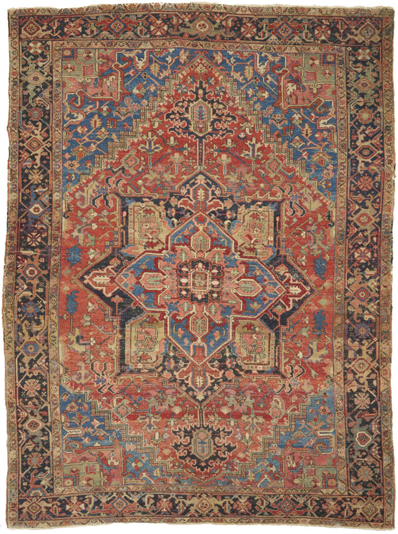 Lot 256: Persian Heriz Rug, 8 x 10