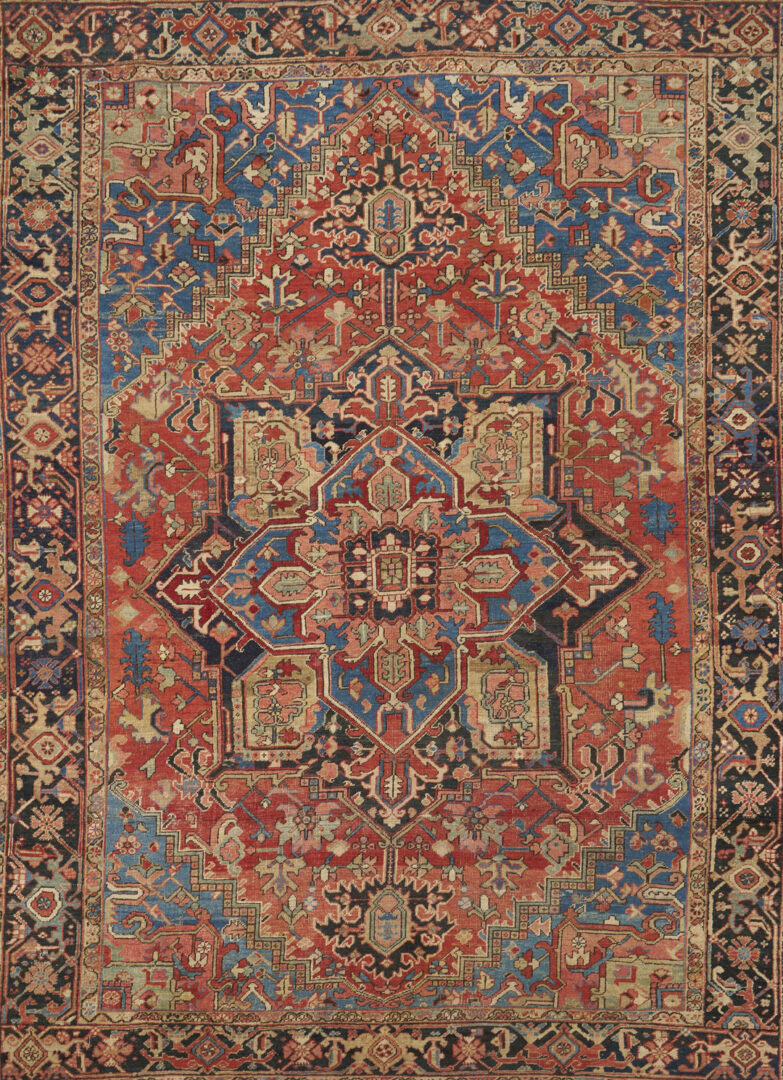 Lot 256: Persian Heriz Rug, 8 x 10