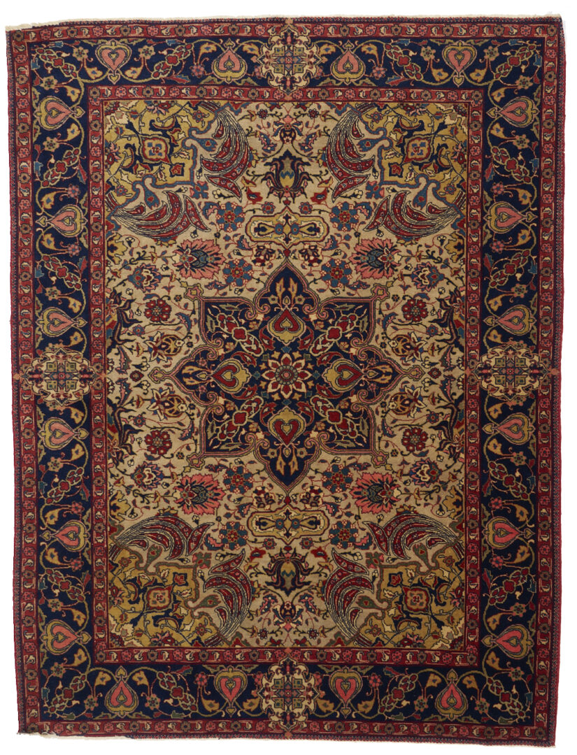 Lot 262: Persian Sarouk Rug, 4 x 6
