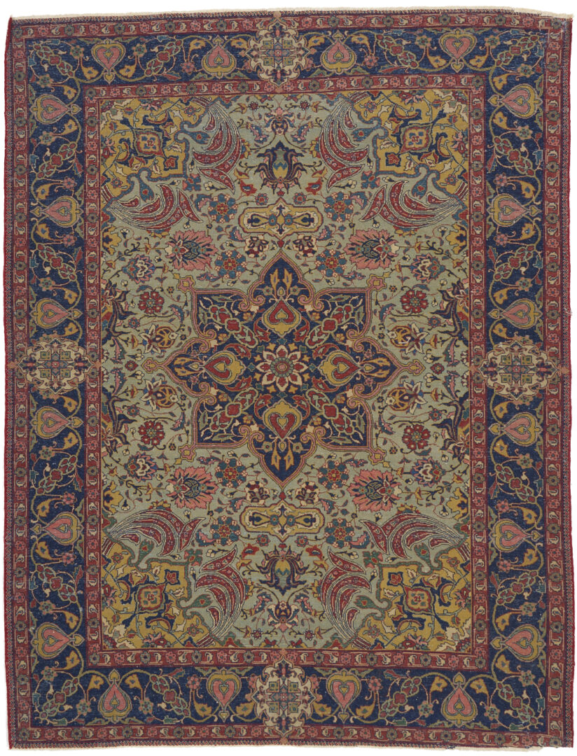 Lot 262: Persian Sarouk Rug, 4 x 6