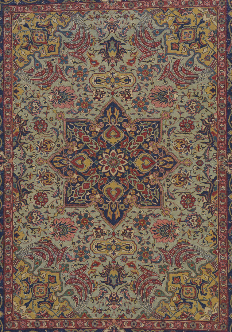 Lot 262: Persian Sarouk Rug, 4 x 6