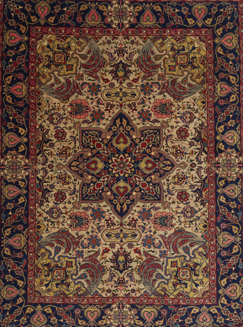 Lot 262: Persian Sarouk Rug, 4 x 6