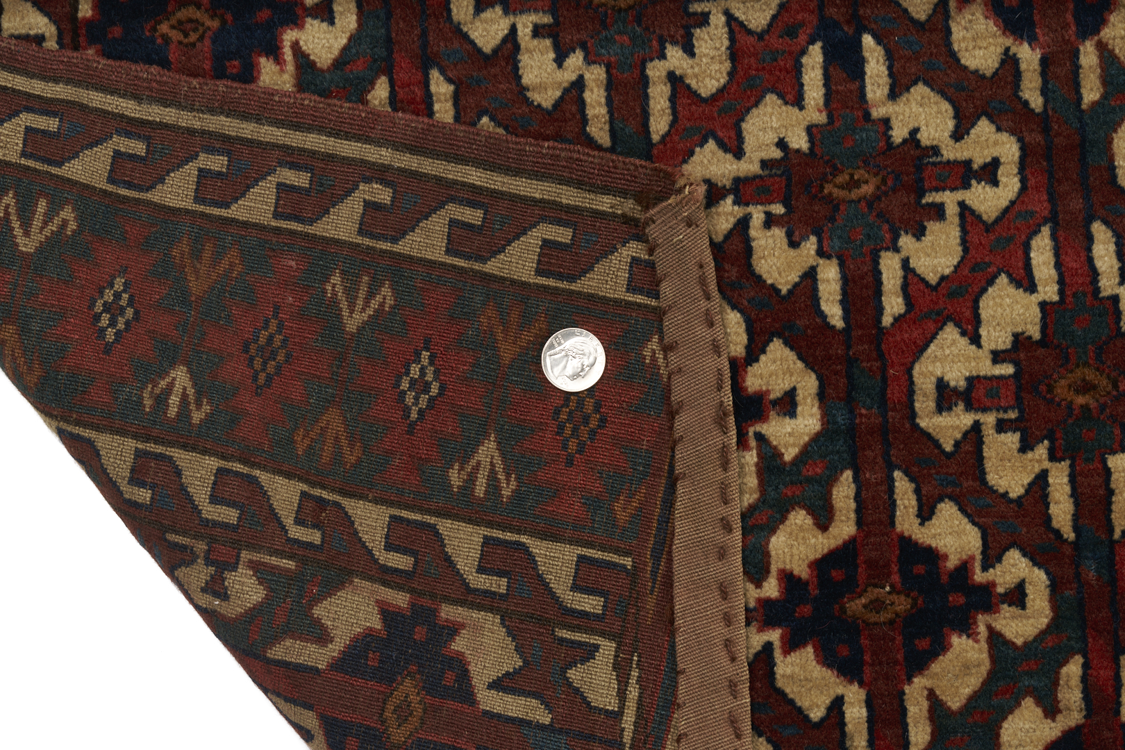 Lot 264: 3 Antique Turkman Yomud Asmalyk Textiles