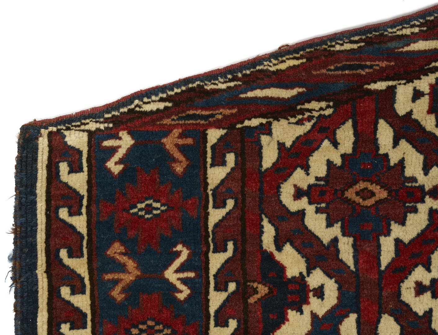 Lot 264: 3 Antique Turkman Yomud Asmalyk Textiles