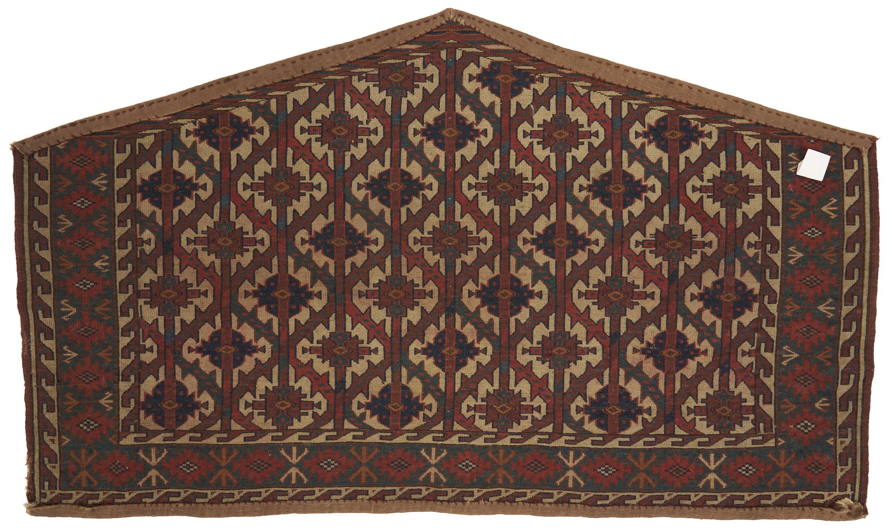 Lot 264: 3 Antique Turkman Yomud Asmalyk Textiles