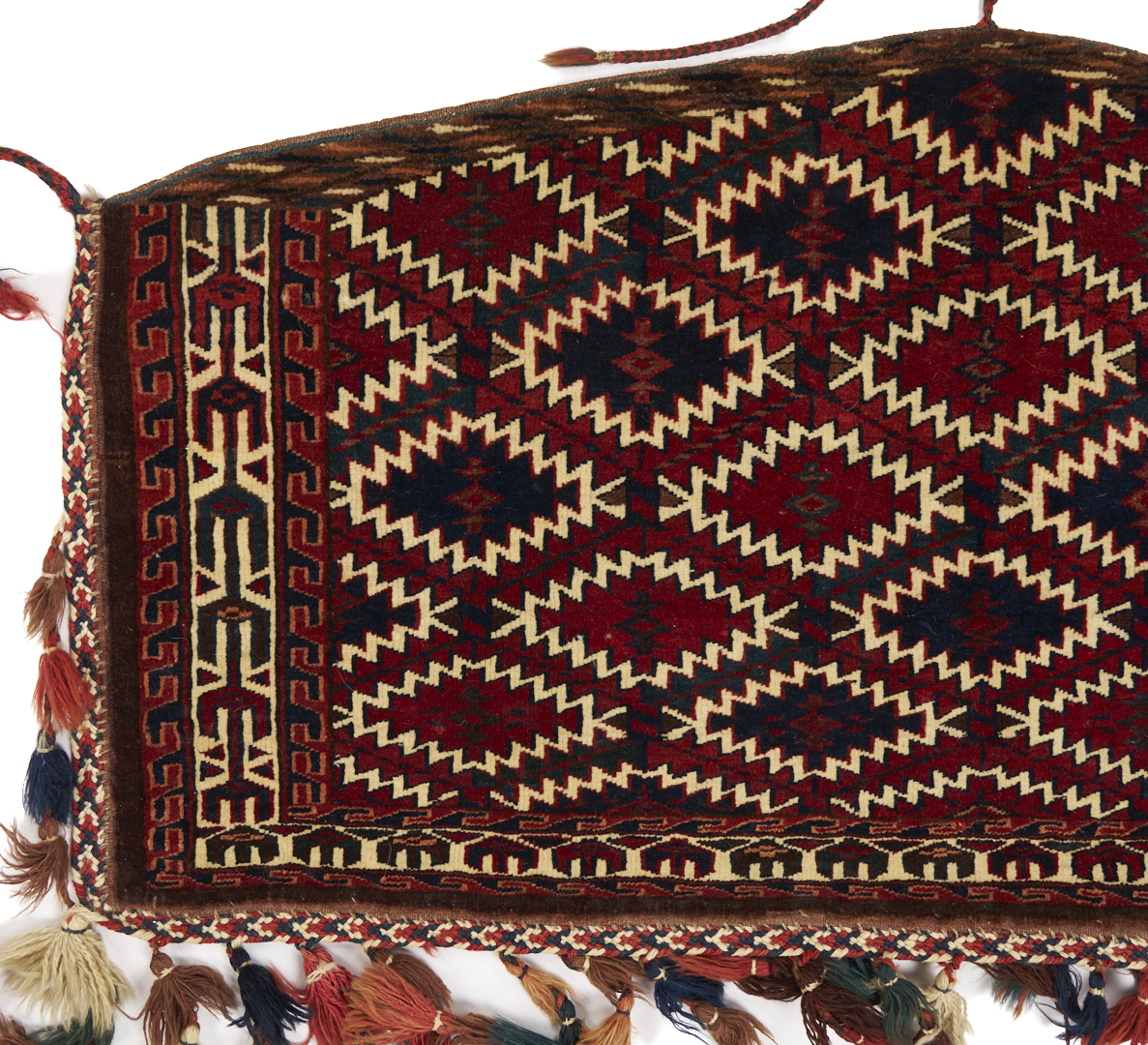 Lot 265: 3 Antique Turkman Yomud Asmalyk Textiles