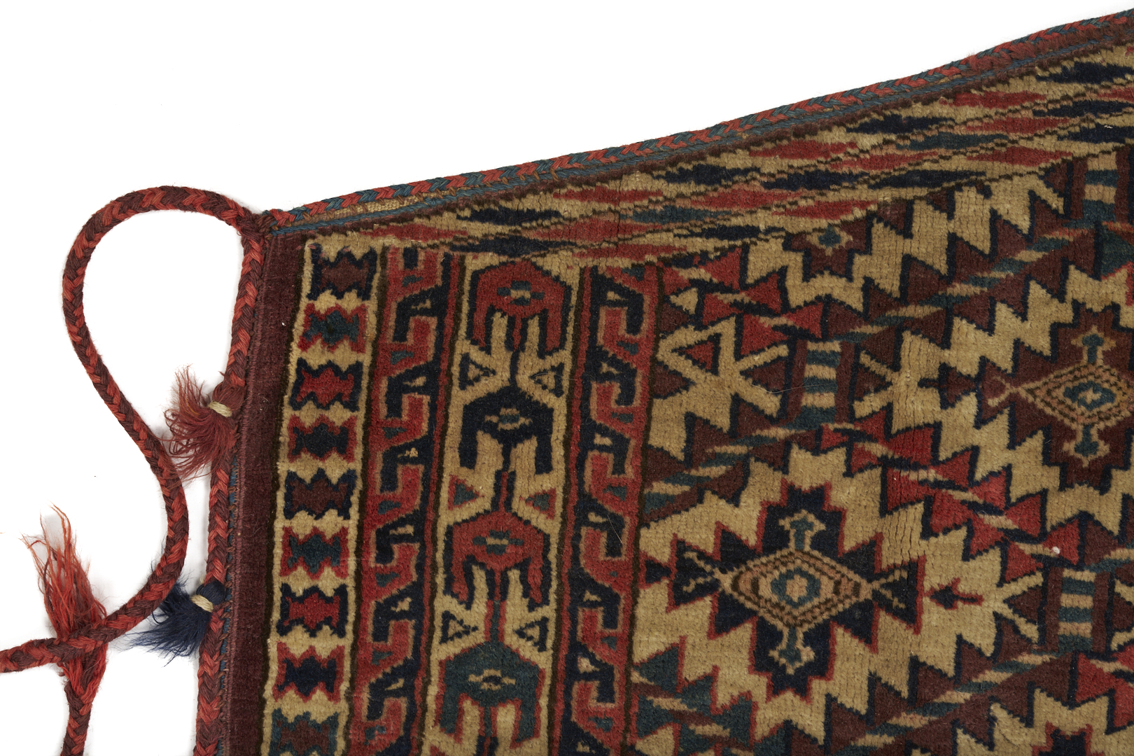 Lot 265: 3 Antique Turkman Yomud Asmalyk Textiles