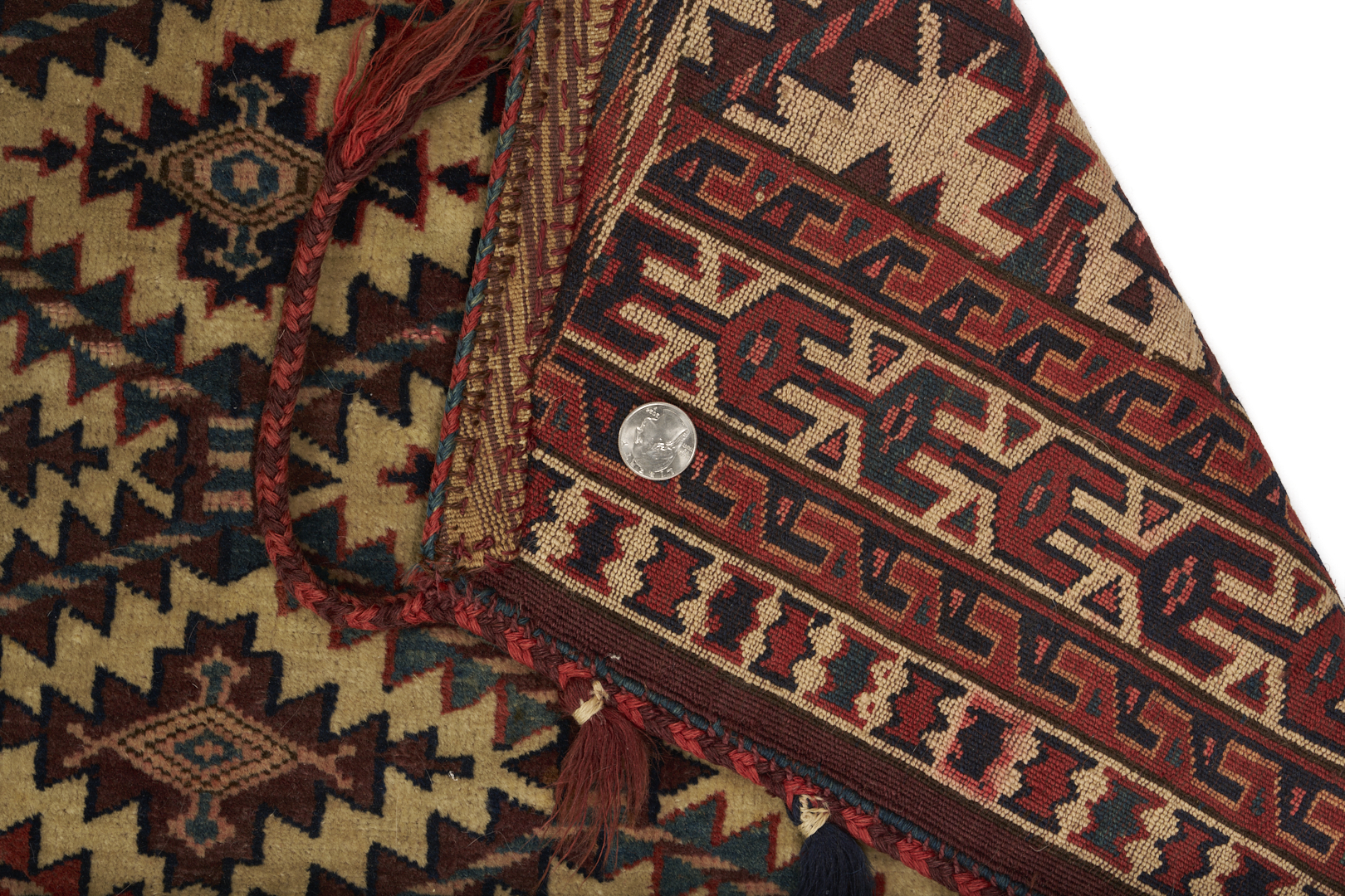 Lot 265: 3 Antique Turkman Yomud Asmalyk Textiles