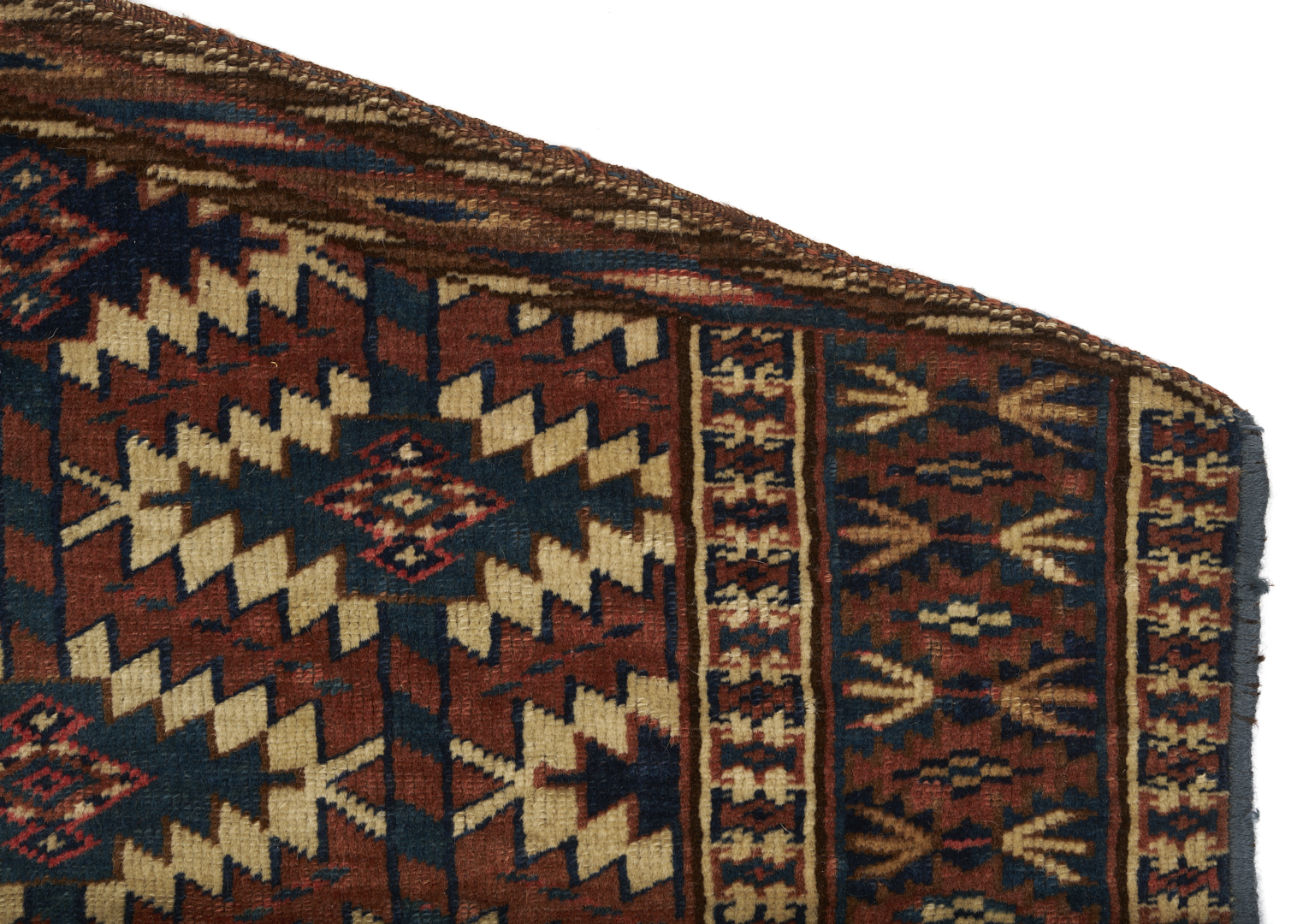 Lot 265: 3 Antique Turkman Yomud Asmalyk Textiles
