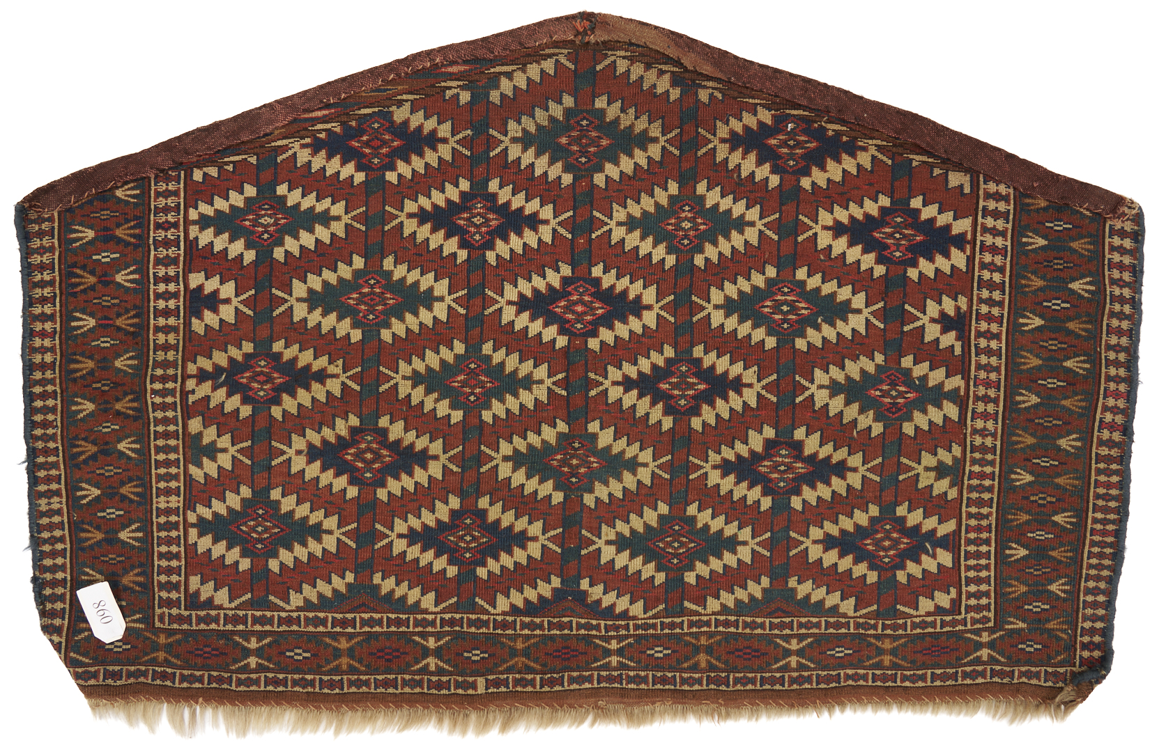 Lot 265: 3 Antique Turkman Yomud Asmalyk Textiles