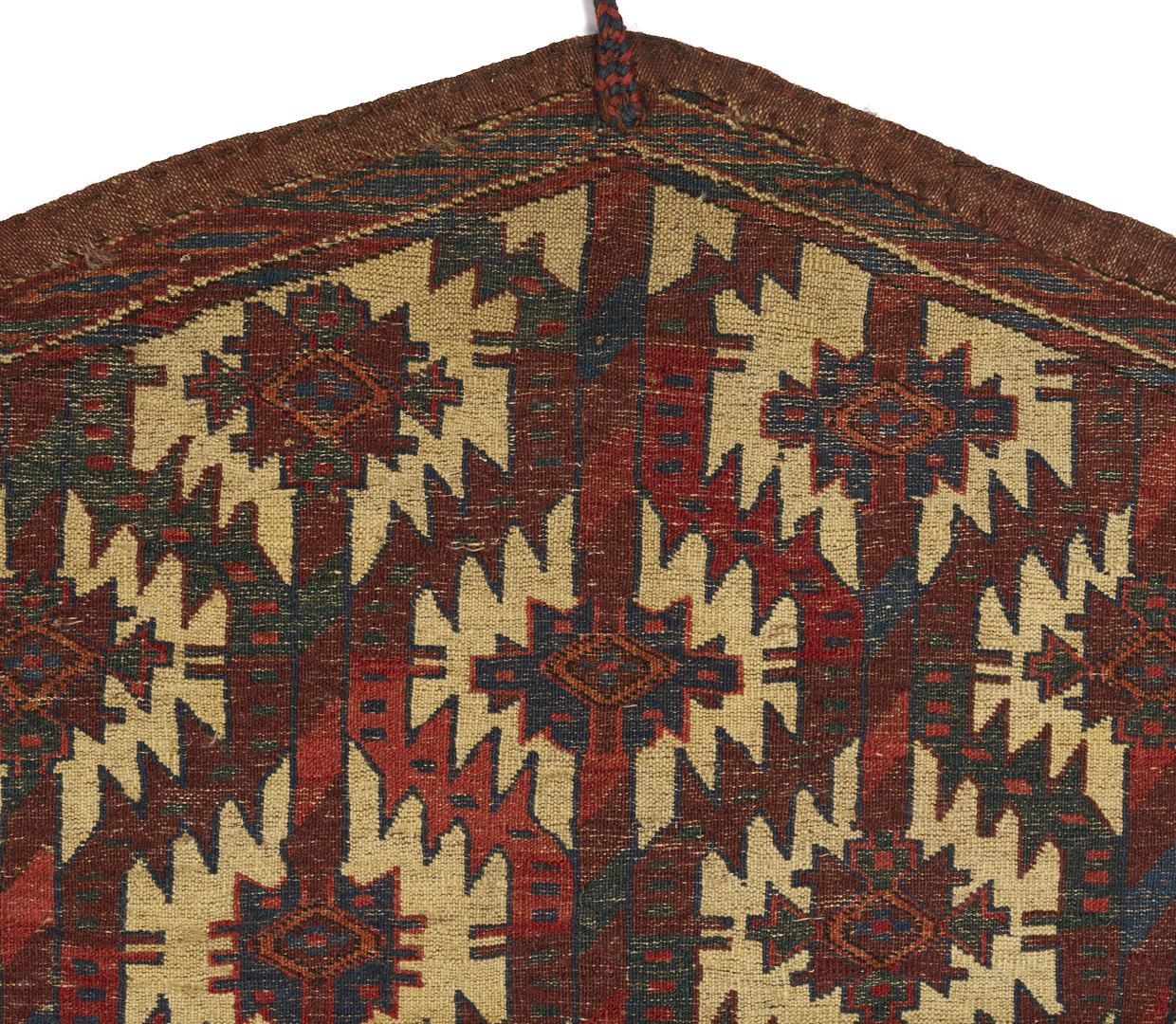 Lot 267: 2 Antique Turkmen Yomud Asmalyk Textiles
