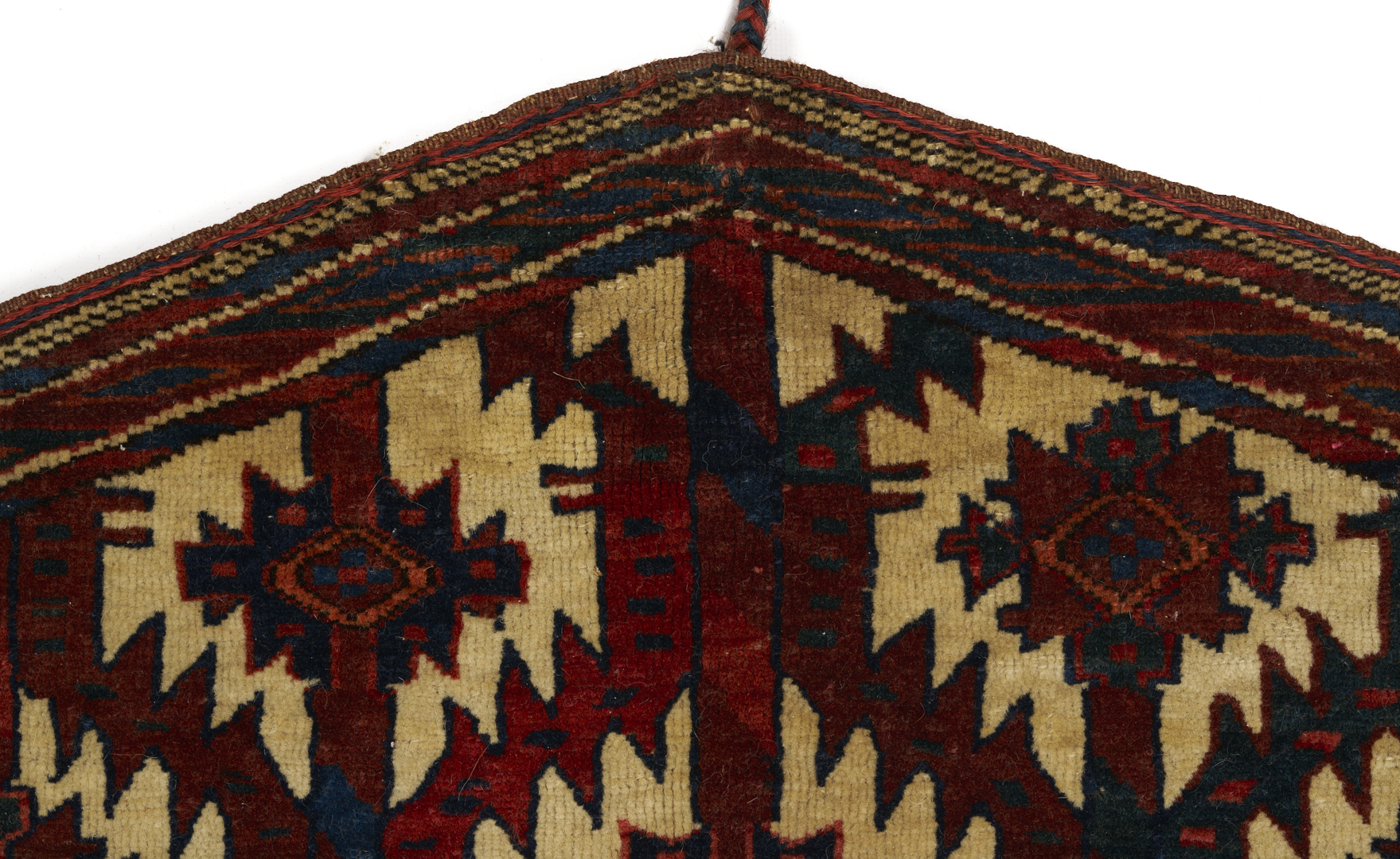 Lot 267: 2 Antique Turkmen Yomud Asmalyk Textiles