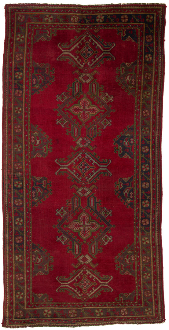 Lot 269: Turkish Oushak Runner, 9 x 5