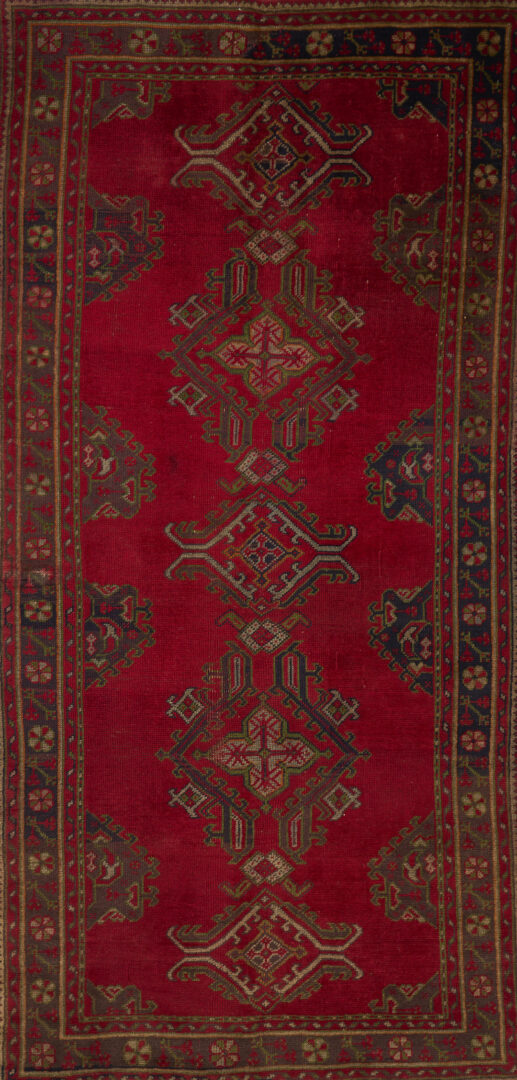 Lot 269: Turkish Oushak Runner, 9 x 5