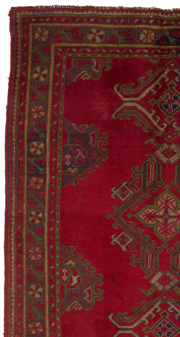 Lot 269: Turkish Oushak Runner, 9 x 5