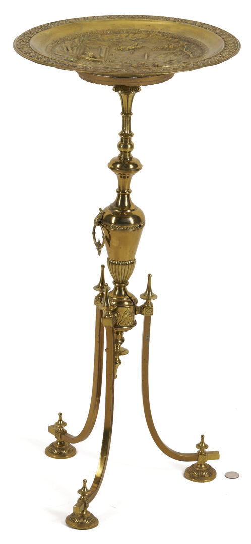 Lot 273: Grand Tour Bas Relief Plaque on Stand