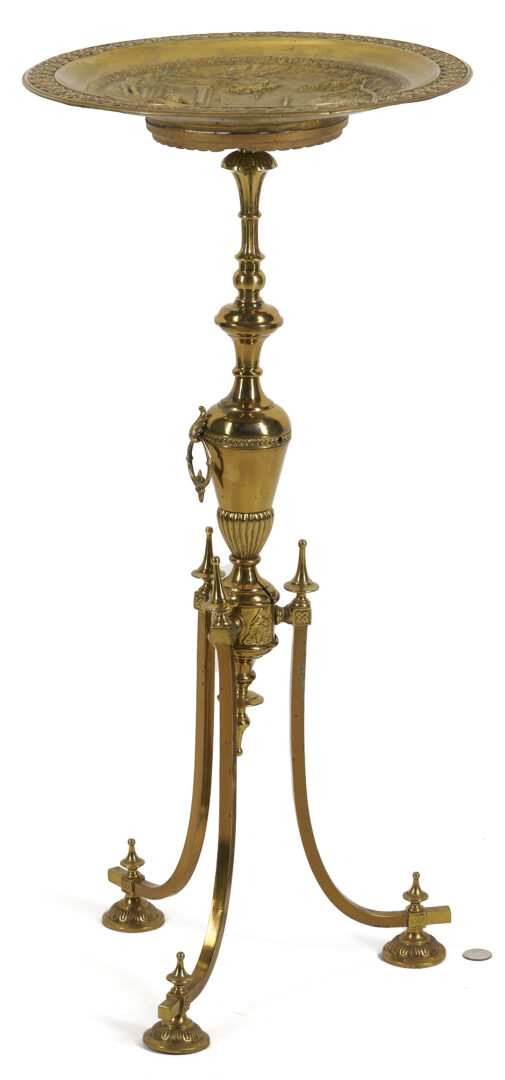 Lot 273: Grand Tour Bas Relief Plaque on Stand