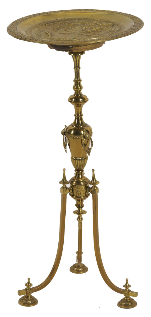 Lot 273: Grand Tour Bas Relief Plaque on Stand