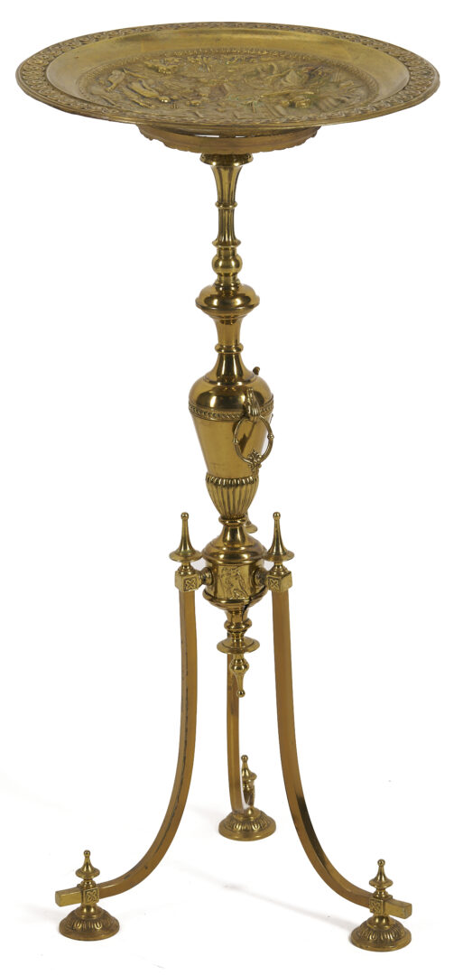 Lot 273: Grand Tour Bas Relief Plaque on Stand