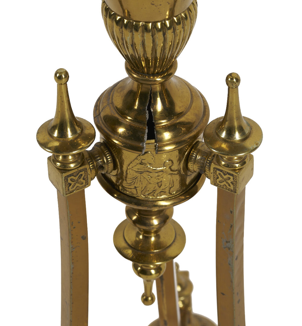 Lot 273: Grand Tour Bas Relief Plaque on Stand