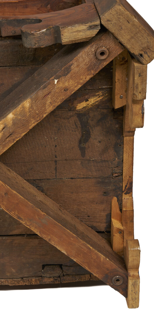 Lot 274: Italian Inlaid Walnut Serpentine Writing Bureau