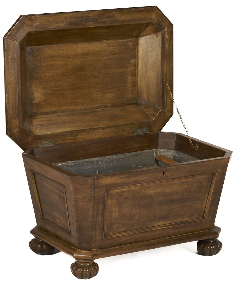 Lot 277: Large English Regency Cellaret or Wine Cooler
