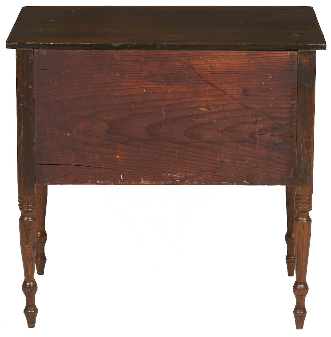 Lot 282: Diminutive 19th c. Server, stamped T M Dilley