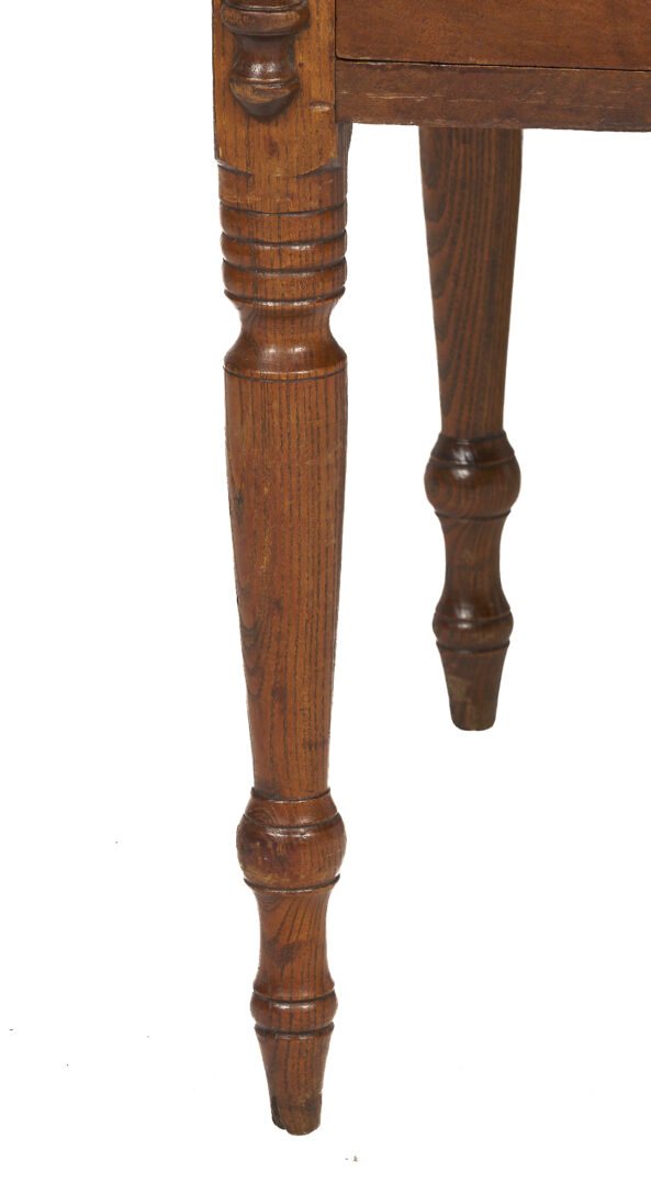 Lot 282: Diminutive 19th c. Server, stamped T M Dilley