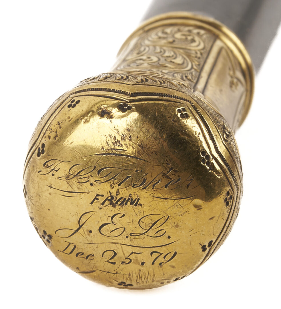 Lot 283: Three Walking Sticks or Canes, 19th C.