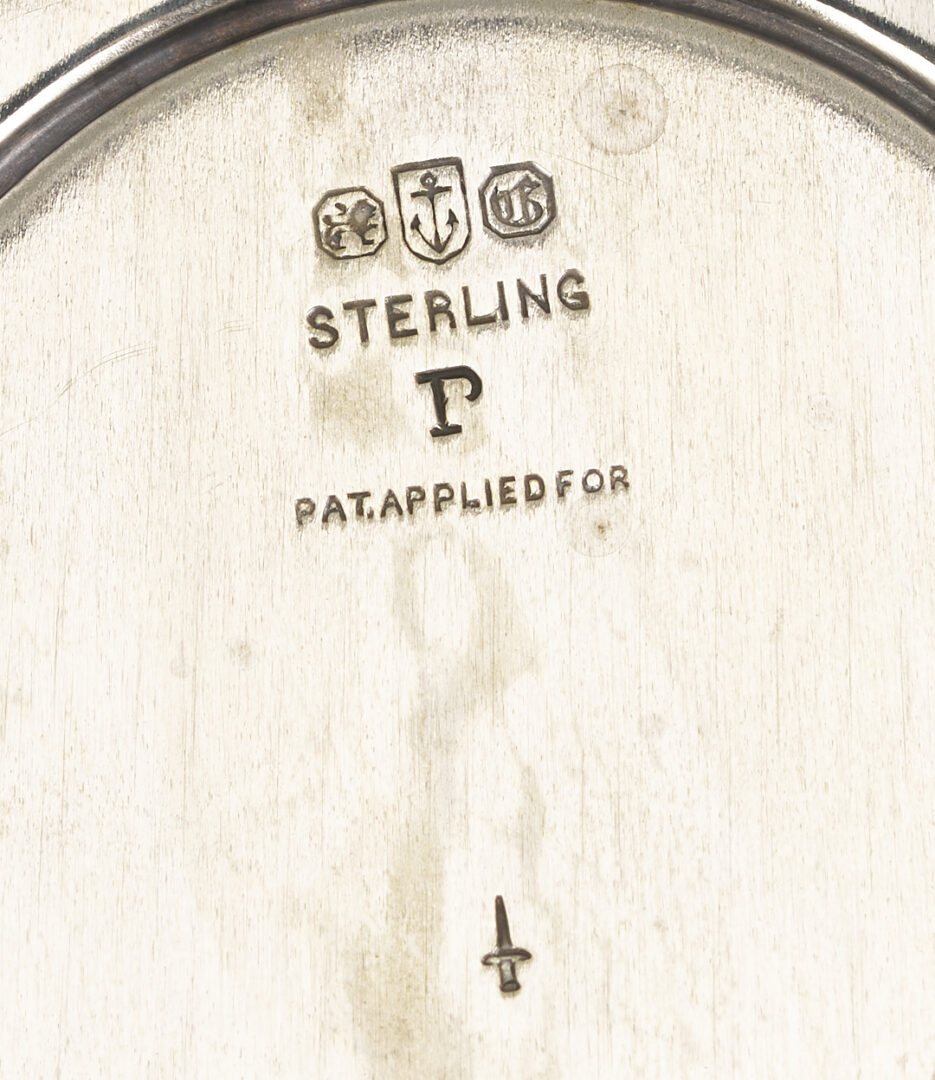 Lot 284: 6 Pc. Gorham Plymouth Sterling Tea Set & S/P tray