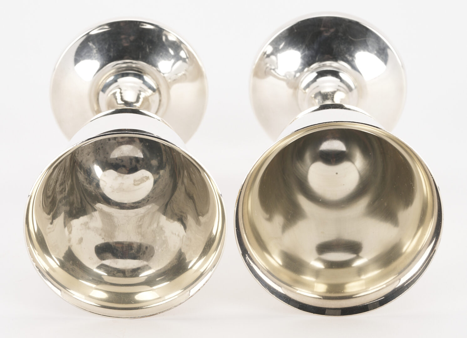 Lot 285: Set of 16 Wallace Sterling Silver Goblets