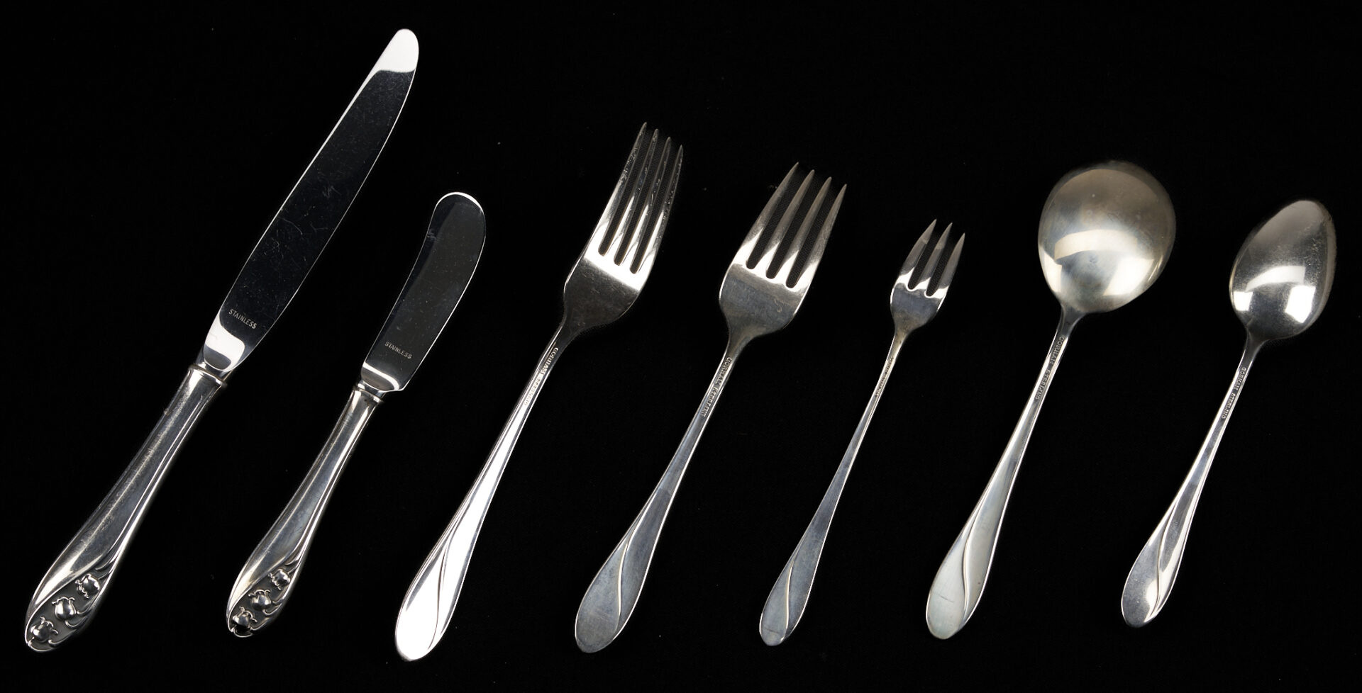 Lot 290: 65 Pcs. Gorham Lily of the Valley Sterling Flatware