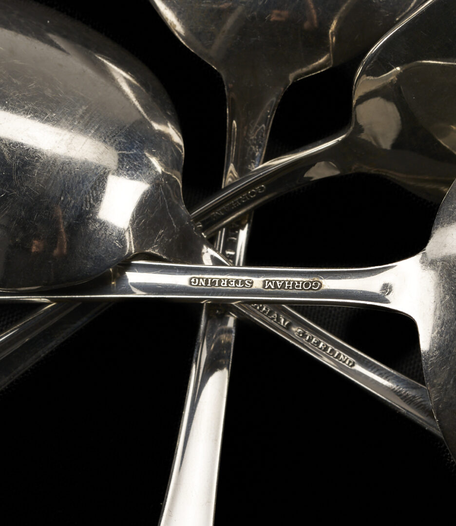 Lot 290: 65 Pcs. Gorham Lily of the Valley Sterling Flatware