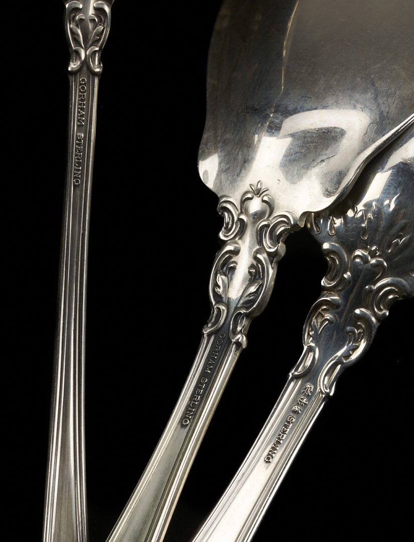 Lot 291: 70 Pcs. Gorham Chantilly Sterling Flatware