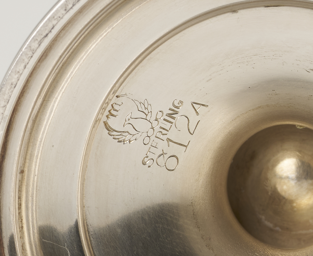 Lot 296: International Sterling 4 pc Tea Set and S/P Gallery Tray