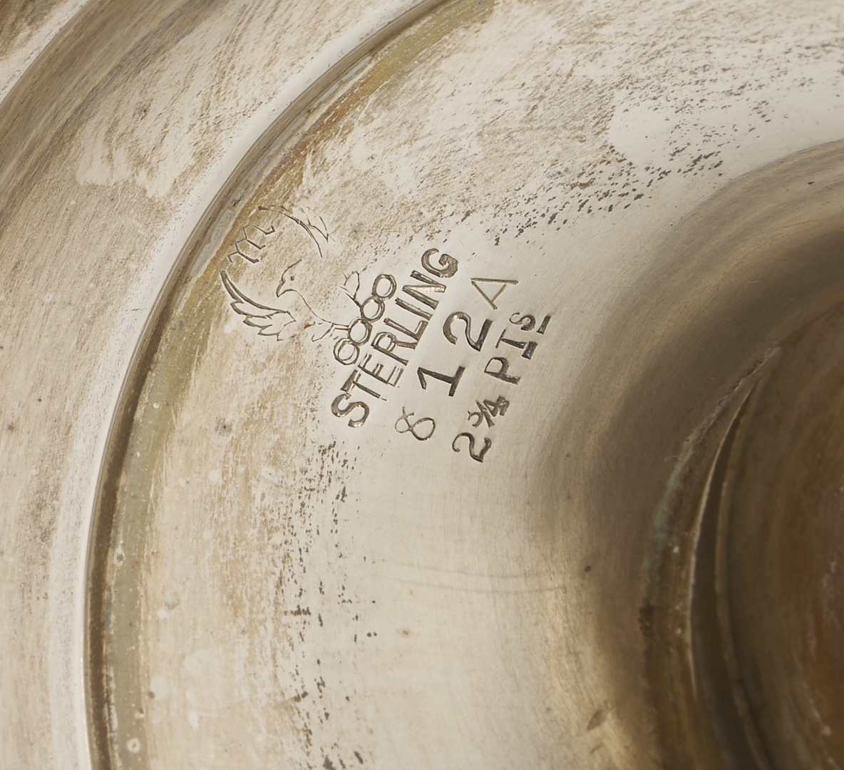 Lot 296: International Sterling 4 pc Tea Set and S/P Gallery Tray