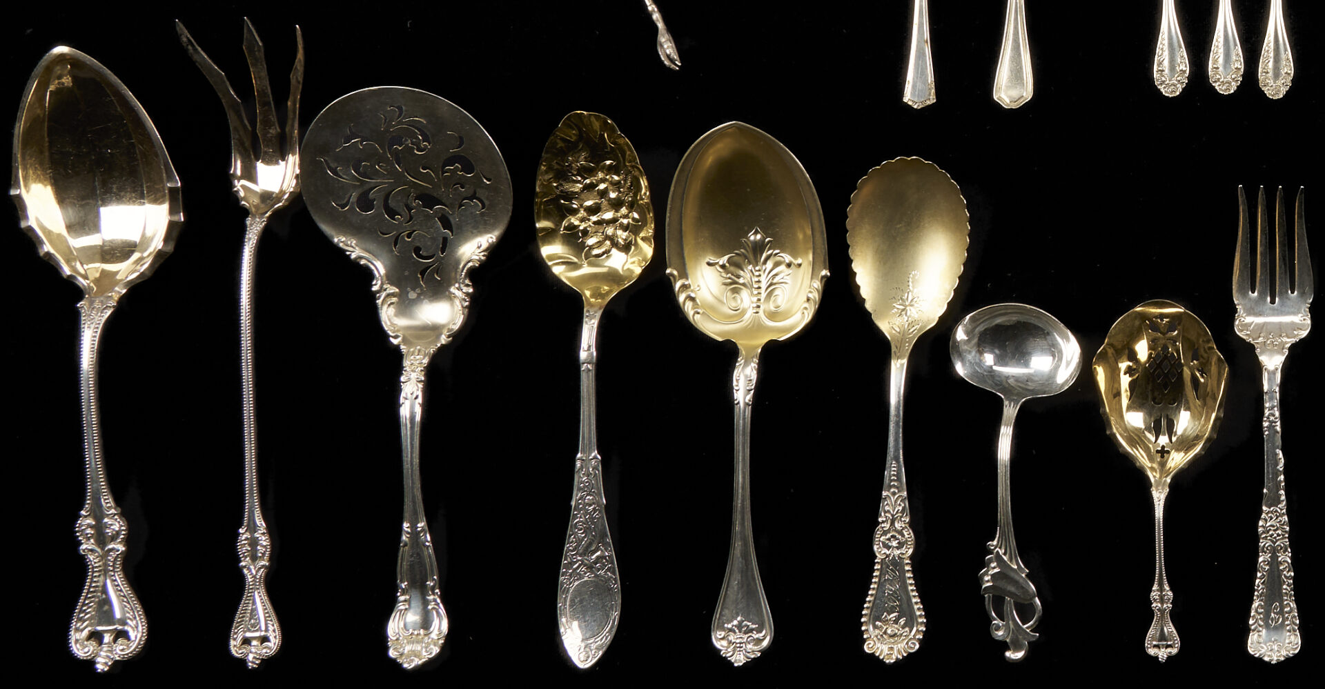 Lot 299: 70 Pcs. Assorted Sterling Flatware, Mostly American