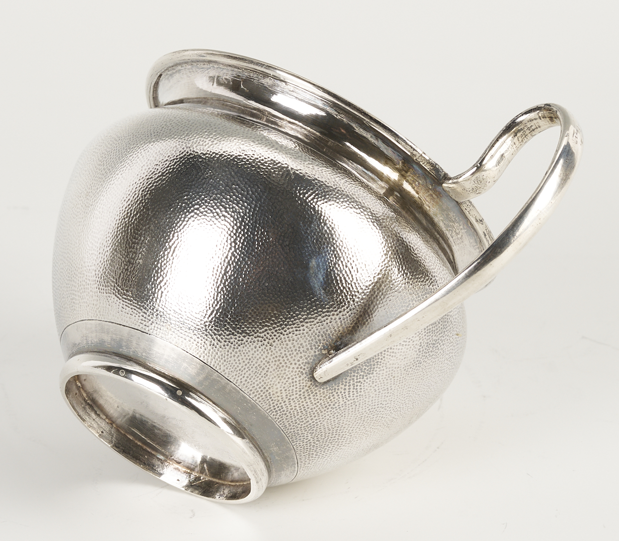 Lot 2: Chinese Export Silver Tray and Creamer