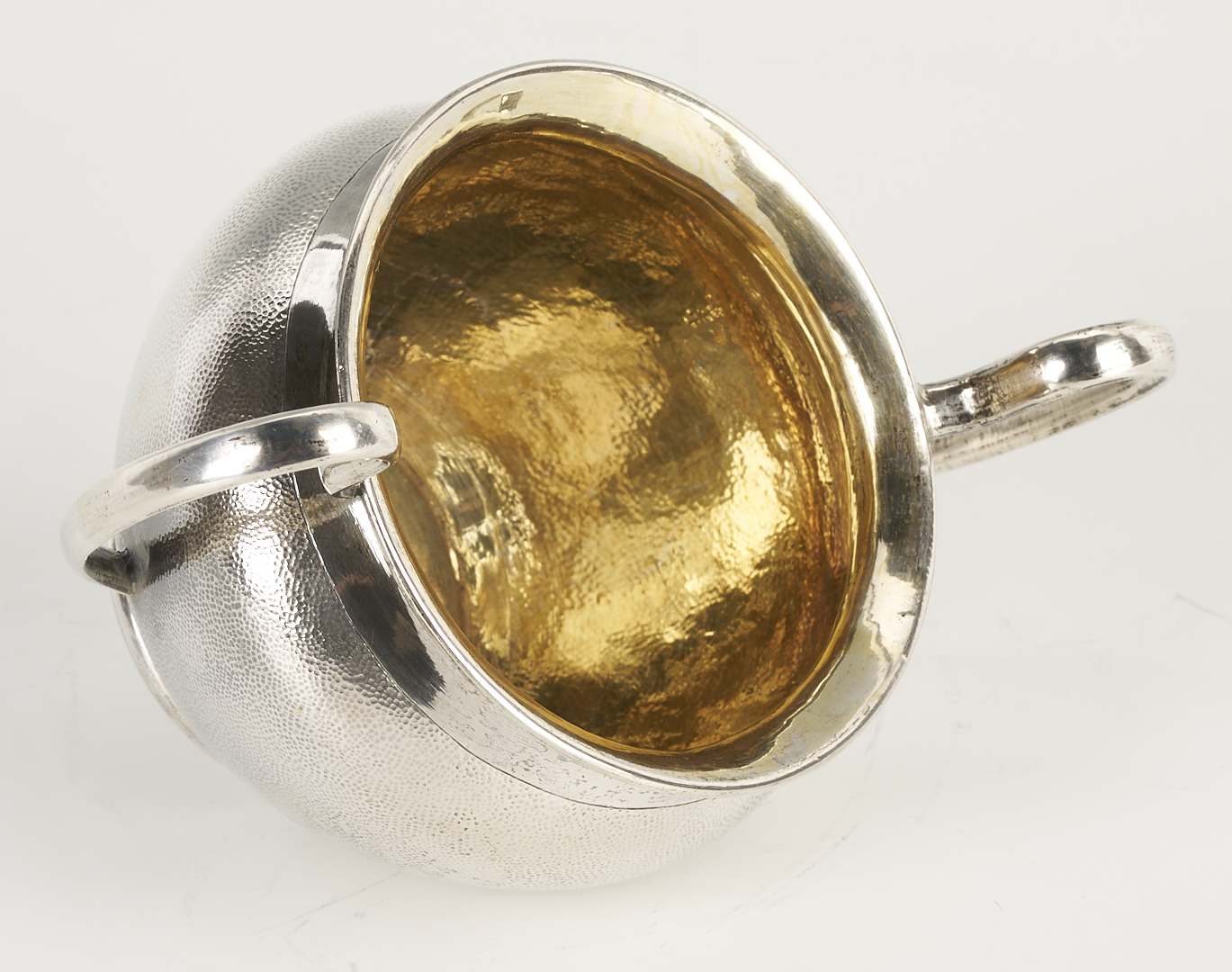 Lot 2: Chinese Export Silver Tray and Creamer