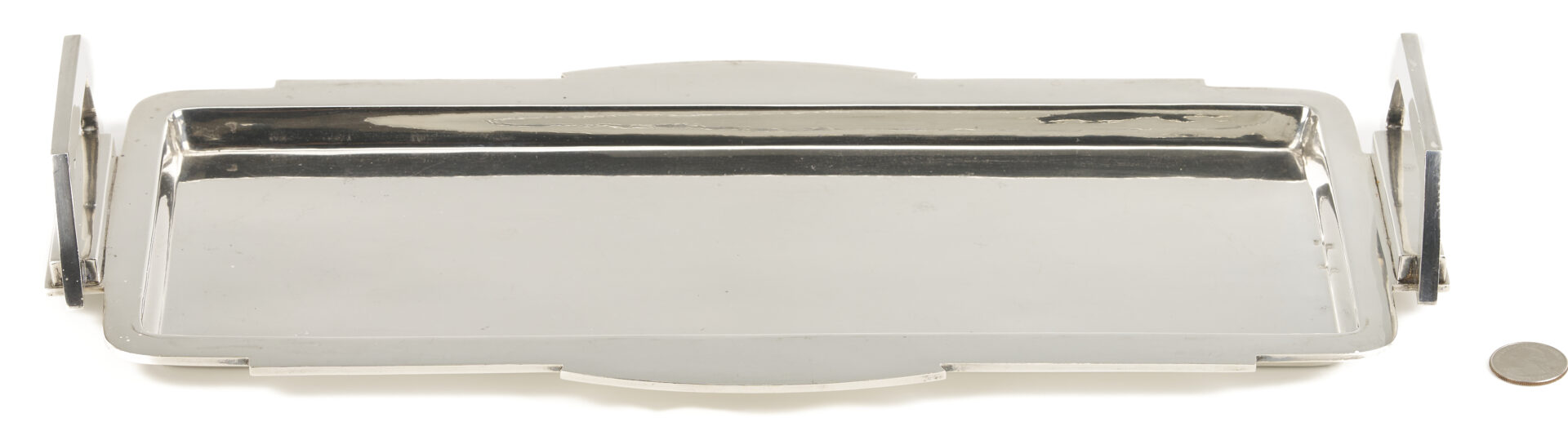 Lot 301: Austrian Art Deco Silver Tray, Vincenz Carl Dub