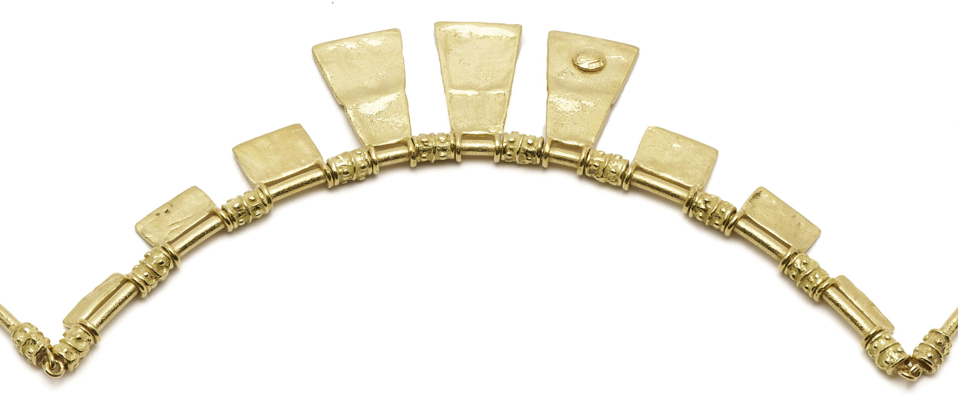 Lot 307: 18K Gold Etruscan Revival Style Necklace