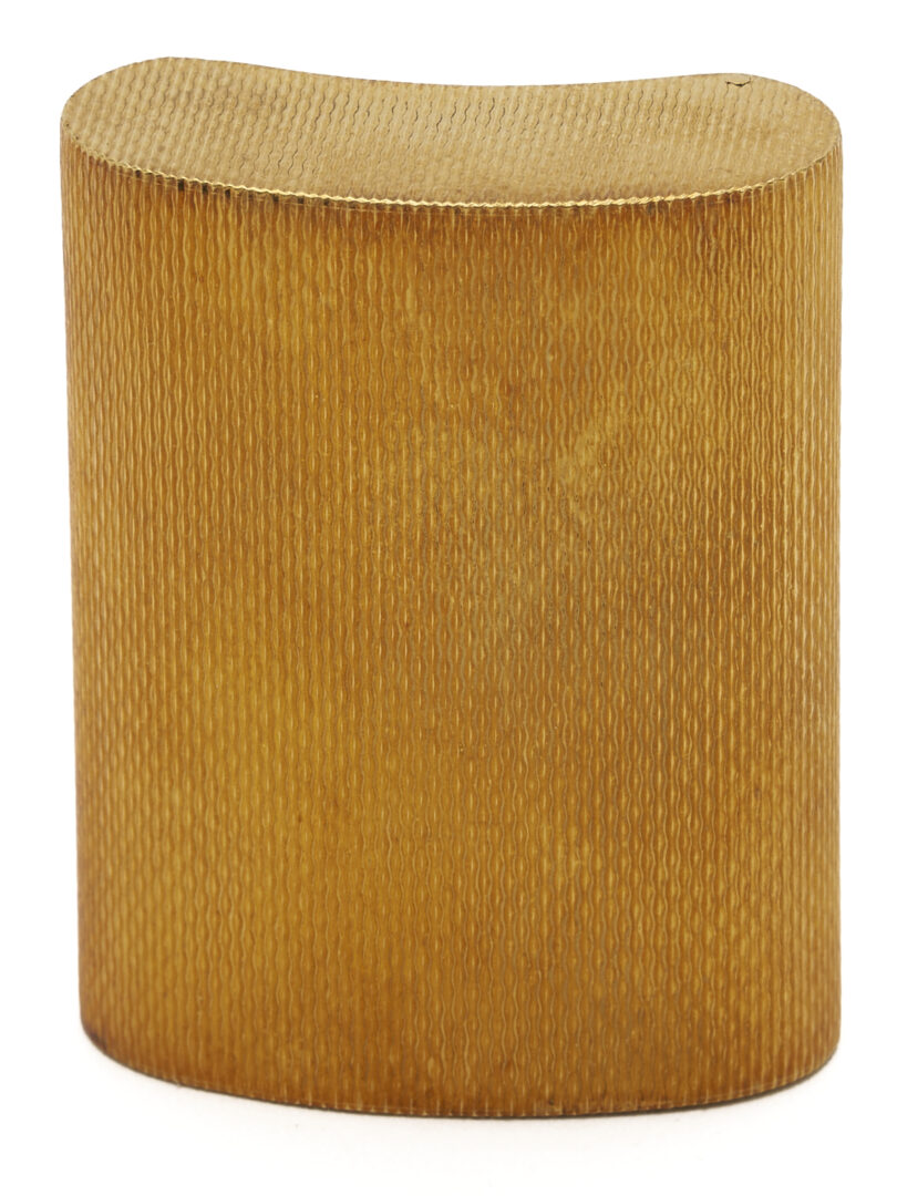 Lot 313: 18K Gold Snuff Box w/ Case, G. Nardi, Venice