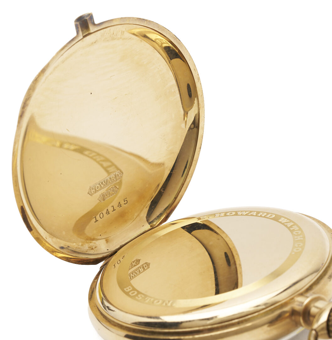 Lot 327: 14K E. Howard & Co. Series 3 Pocket Watch