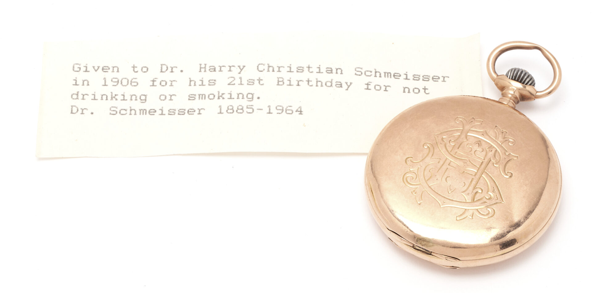 Lot 328: 1906 Vacheron & Constantin Milan Grand Prix 14K Pocket Watch