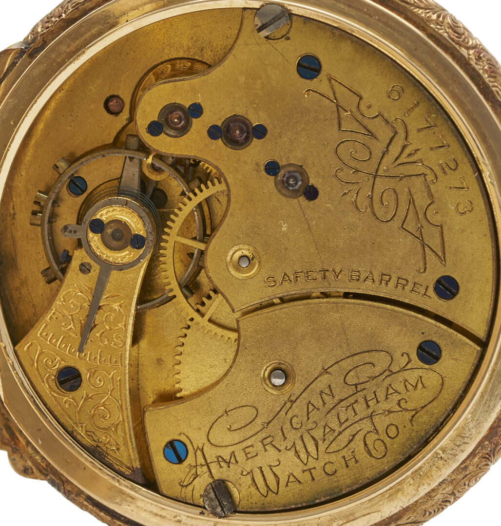 Lot 329: 14K Waltham Grade L Pocket Watch