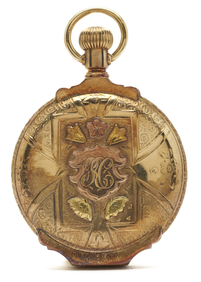 Lot 329: 14K Waltham Grade L Pocket Watch